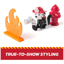 PAW Patrol Fire Rescue Mission Set - Chase, Marshall, Skye, Rubble, Rocky & Zuma Figures for Kids 3+