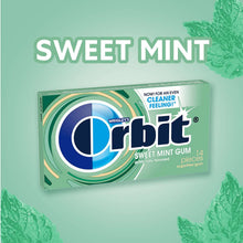 Orbit Sweet Mint Sugar Free Chewing Gum Travel Essentials - 3 Ct Pack