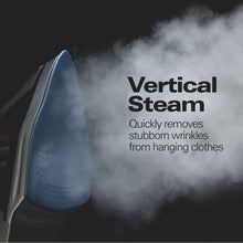 Hamilton Beach Durathon Clothing Iron, Steam Iron for Clothes with Nonstick Soleplate & Retractable Cord, Silver