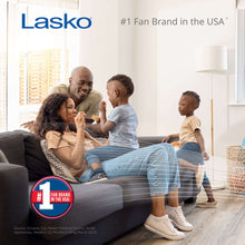 Lasko 16" Oscillating Pedestal Fan with Adjustable Height and Tilt-Back Head for Whole Room Cooling, Black, S16500