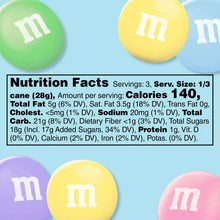 M&M's Milk Chocolate Pastel Blend Easter Candy Bunny Cane - 3 oz