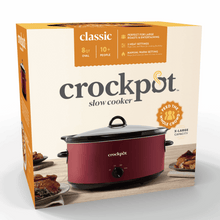 Crock-Pot® Manual 8-Quart Slow Cooker, Rhubarb
