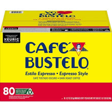 CafŽ Bustelo Coffee Espresso Style K-Cups, Dark Roast (80 Ct.)