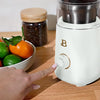 Beautiful Electric Blade Coffee Grinder, White Icing by Drew Barrymore