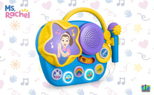 Ms. Rachel Karaoke Microphone Sing-Along Musical Boombox, Child Electronic Learning Systems for 18+ Months