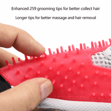 Marchul Soft Pet Grooming Gloves Hair Remover Deshedding for Cats, Dogs, Rabbits and Horses