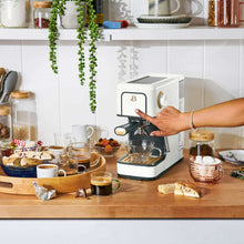 Beautiful Slim Espresso Machine with 20-Bar Pressure, White Icing by Drew Barrymore