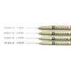 Sakura Pigma Micron Fineliner Pens, 4 Micron Drawing Pens Tip Sizes: 01, 02, 03, 05