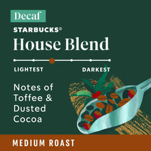 Starbucks Decaf House Blend, Hot or Iced Coffee, Medium Roast K-Cup Coffee Pods, 22 Count - Brands For Less USA