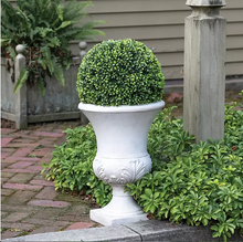 Faux 15" Round Boxwood Balls, 2pk