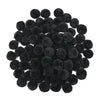 Hello Hobby Black Craft Pom Poms, 80 Piece