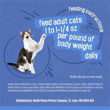 Purina Friskies Shreds Gravy Variety Pack, Wet Cat Food, 5.5 oz Cans