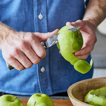 Juego de cuchillos GreenPan Bobby Flay de 3 piezas, cuchillo de maridaje, multiusos y de chef, acero inoxidable, mango de madera