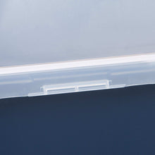 IRIS Open Top Cat Litter Box with Shield, Navy