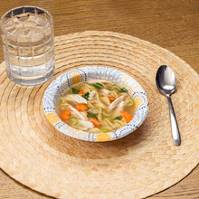 Great Value Everyday Disposable Patterned Paper Bowls, 10 oz, 50 Count