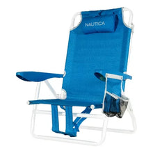 Nautica Beach Chair with Cooler 2 Pack (Assorted Colors)
