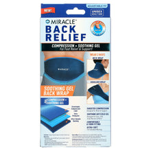 Miracle Back Relief Gel-Infused Compression Wrap, 360-Degree Neck, Shoulder & Back Support - Brands For Less USA