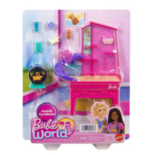 Barbie World Hamster Pet Playground Playset with Wheel, Pets & Food Accessories