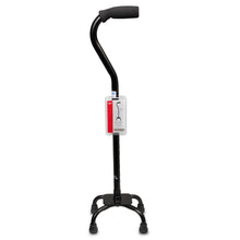 Equate Quad Walking Cane with Small Base – Height Adjustable, 300 lb Capacity - Brands For Less USA