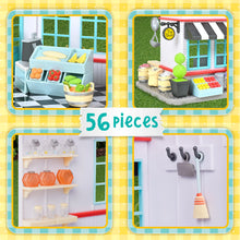 Honey Bee Acres The Buzz General Store - Complete Dollhouse Playset with Miniature Doll Figure, 56 Pieces, Children Ages 3+ - Brands For Less USA