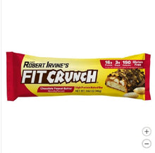 FITCRUNCH Protein Bars, 16g Protein, Chocolate Peanut Butter, 1.62 oz, 18-count