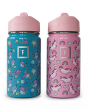 Iron Flask Kids 14-oz BPA Free Stainless Steel Insulated Water Bottles, 2 Pack,