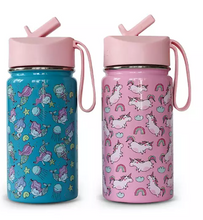 Iron Flask Kids 14-oz BPA Free Stainless Steel Insulated Water Bottles, 2 Pack,