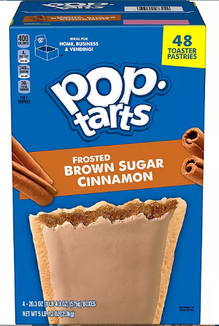 Pop-Tarts Brown Sugar Cinnamon, 48 ct.