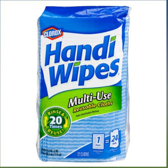Clorox Handi Wipes Multi-use Reusable Cloths, 72 ct.