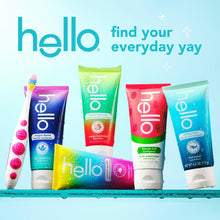 hello Smiling Shark Fluoride Free Kids Toothpaste, Natural Fruit Punch, 4.2 Oz Tube