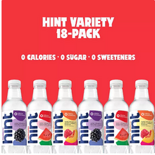 Hint Flavored Water Variety Pack 16 fl. oz., 18 pk.