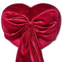 Heart-Shaped Decorative Pillow, Red, 14", Valentine's Day by Way To Celebrate