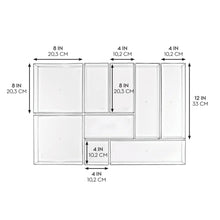 iDESIGN 9-piece Drawer Organizer Set