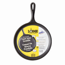Lodge 10.5" Seasoned Cast Iron Griddle/Comal
