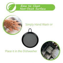 Brentwood Carbon Steel Nonstick Round Comal Griddle for Single Burner (9.5 In.)