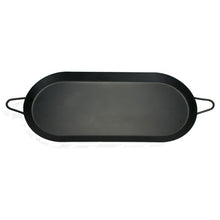 Brentwood Carbon Steel Nonstick Comal Griddle for Double Burner, 18 In. x 8.5 In.