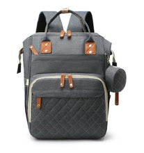 Multi-Function Waterproof Diaper Bag Backpack, 16 Pockets, Changing Pad, Anti-Theft Design, Unisex, Large (Black)