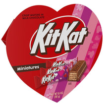 KIT KAT® Miniatures Milk Chocolate Wafer, Valentine's Candy Gift Box, 6.4 oz