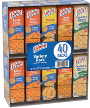 Lance Variety Pack Sandwich Crackers, 40 pk.