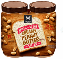 Member's Mark Natural Creamy Peanut Butter, 40 oz., 2 pk.