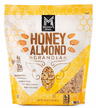 Member's Mark Honey Almond Granola, 32 oz.