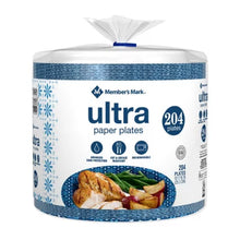 Brands For Less USA Members Mark ultra dinner paper plates 10 inch pack of 204 sturdy disposable plates for everyday meals