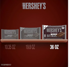 HERSHEY'S Milk Chocolate Bars, Snack Size, 80 pcs.