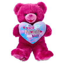Large Sweetheart To the Moon and Back Teddy Bear Plush, Pink, 21", Valentine's Day by Way To Celebrate - Brands For Less USA
