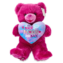 Large Sweetheart To the Moon and Back Teddy Bear Plush, Pink, 21", Valentine's Day by Way To Celebrate - Brands For Less USA
