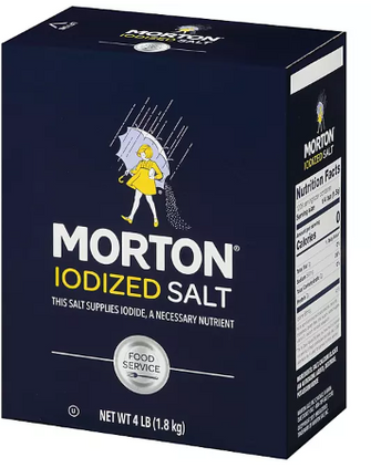 Morton Iodized Salt, 64 oz.