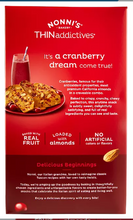Nonni's THINaddictives Cranberry Almond Crisps 15 pk.