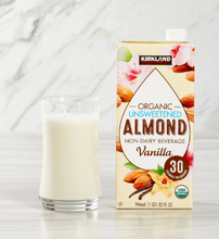 Kirkland Signature, Organic Almond Beverage, Vanilla, 32 fl oz, 6-Count