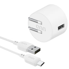 onn-Wall-Charging-Kit-with-USB-C-to-USB-Cable-White-cell-phone-charger-90-degree-folding-plug-LED-power-indicator_9bf66783-7eac-4dbc-a99e-d9e0047b8abb.b56a6628daad8bdaf34f07dbeae81473 - Brands For Less USA