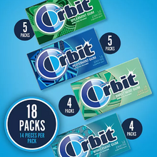 Orbit Mint Sugar Free Chewing Gum, Variety Pack, 14 pcs., 18 pk.